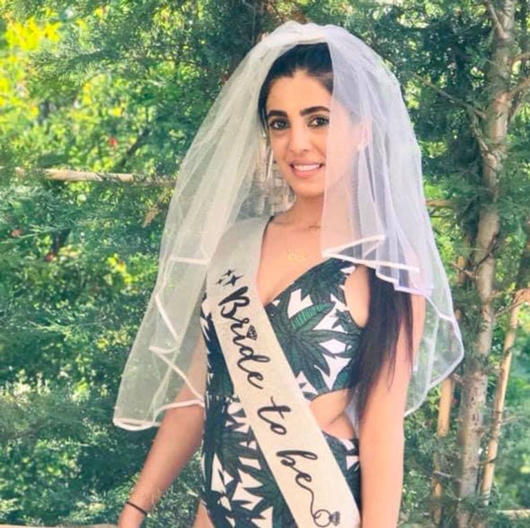 الشهيدة سحر فارس وخطيبها