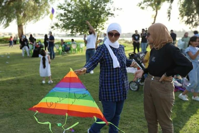 مهرجان للطائرات الورقية وسط بغداد