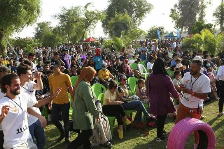 مهرجان للطائرات الورقية وسط بغداد