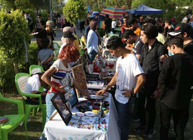 مهرجان للطائرات الورقية وسط بغداد