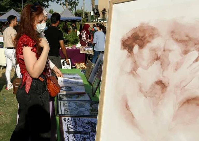 مهرجان للطائرات الورقية وسط بغداد