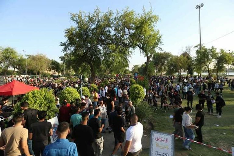 مهرجان للطائرات الورقية وسط بغداد