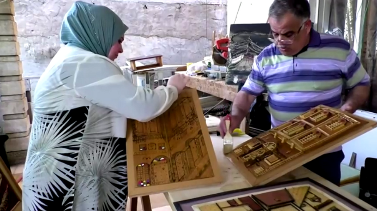 جمال صالح يمارس هوايته