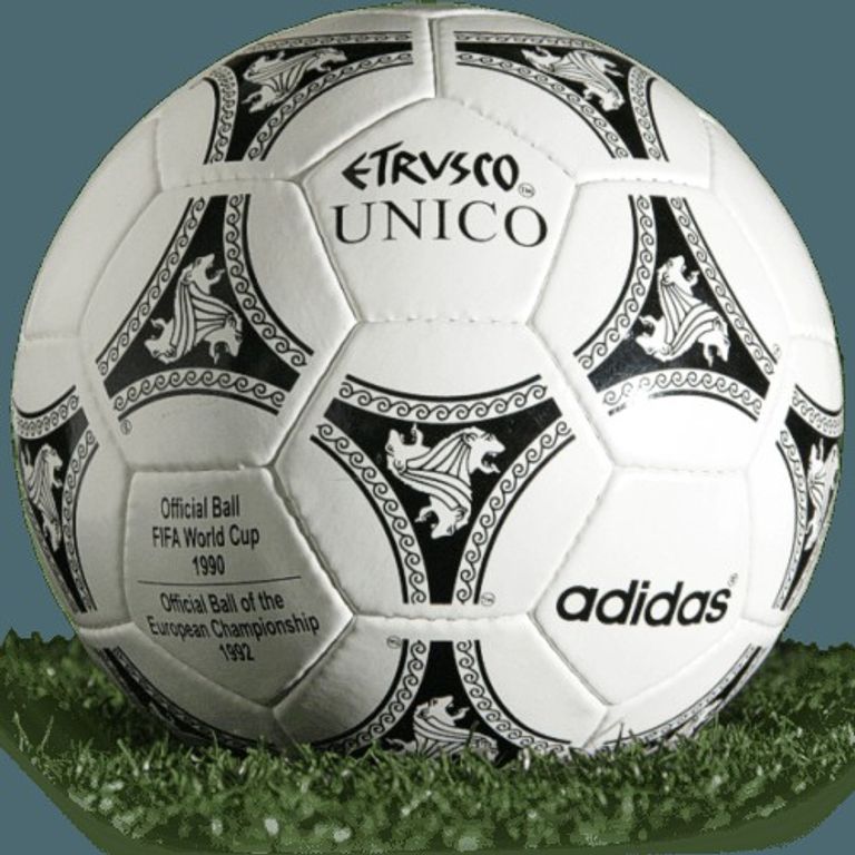 الكرة "إتروسكو يونيكو" التي استخدمت في كأس الأمم الأوروبية 1992