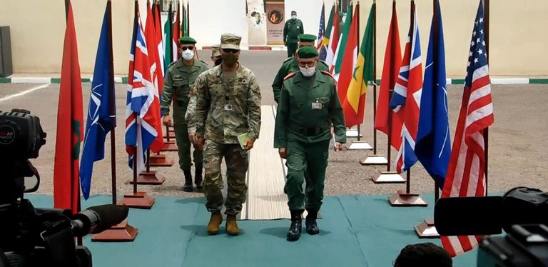 افتتاح مناورات 