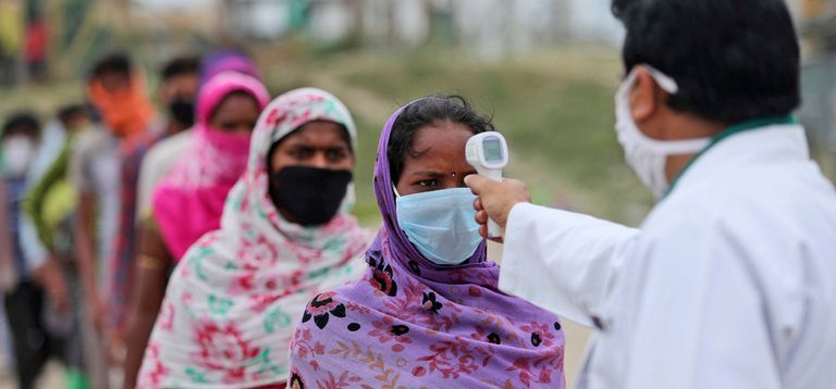 إرتفاع وفيات الهند كورونا حول العالم