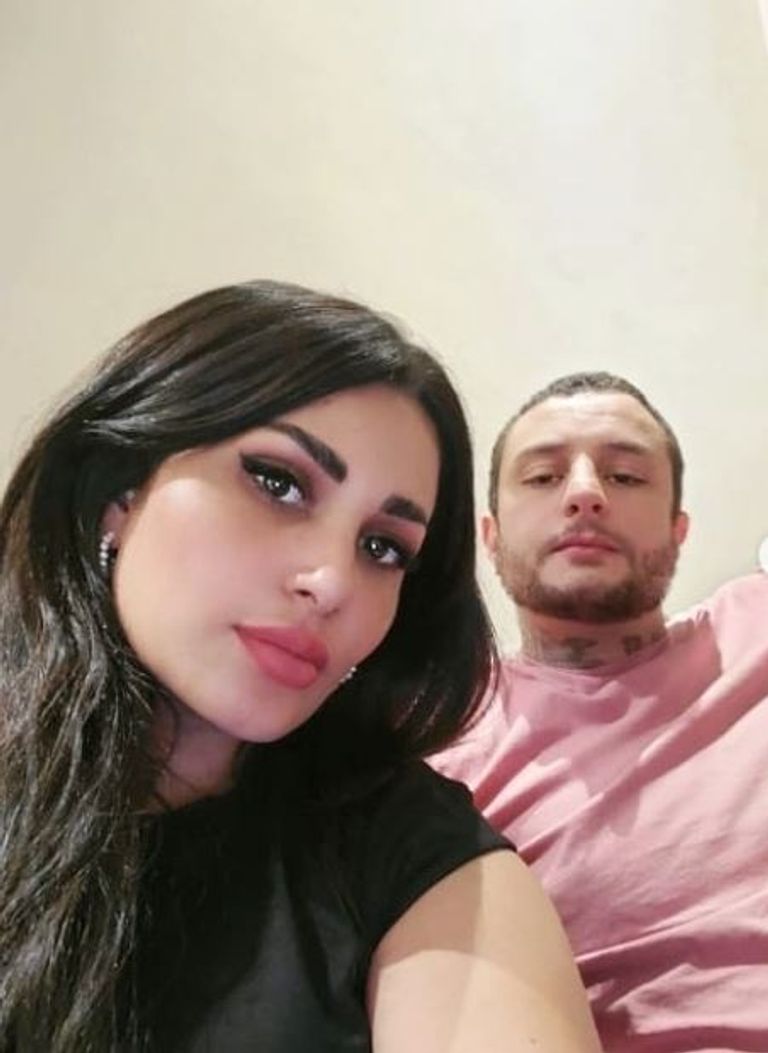 أحمد الفيشاوي وزوجته ندى الكامل