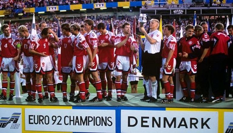 الدنمارك بطلة كأس الأمم الأوروبية يورو 1992