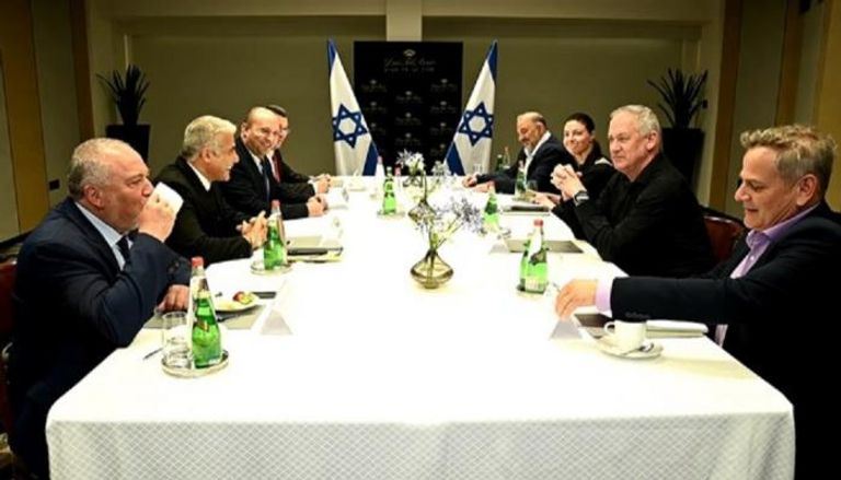 قادة أحزاب حكومة المعارضة بإسرائيل