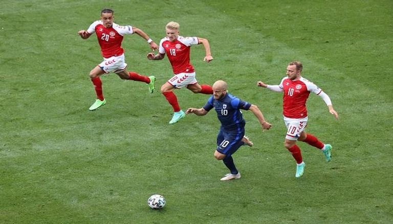 مباراة الدنمارك وفنلندا