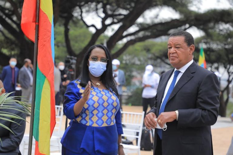 جانب من ميدان مسقل بعد تحديثه بالعاصمة أديس أبابا 