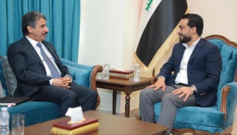 السفير الكويتي مع رئيس مجلس النواب العراقي في لقاء سابق