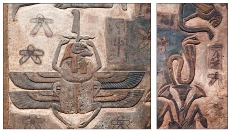 جانب من أعمال الترميم