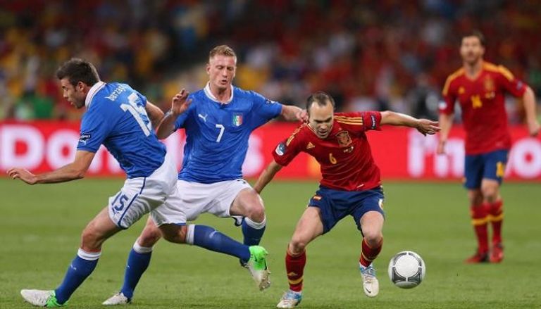 نهائي يورو 2012 بين إسبانيا وإيطاليا