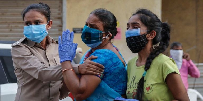 ارتفاع إصابات الهند كورونا حول العالم