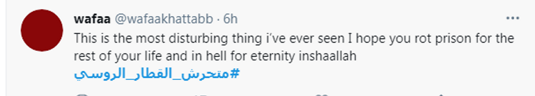 قطار روسي على قضبان سكة حديد مصرية