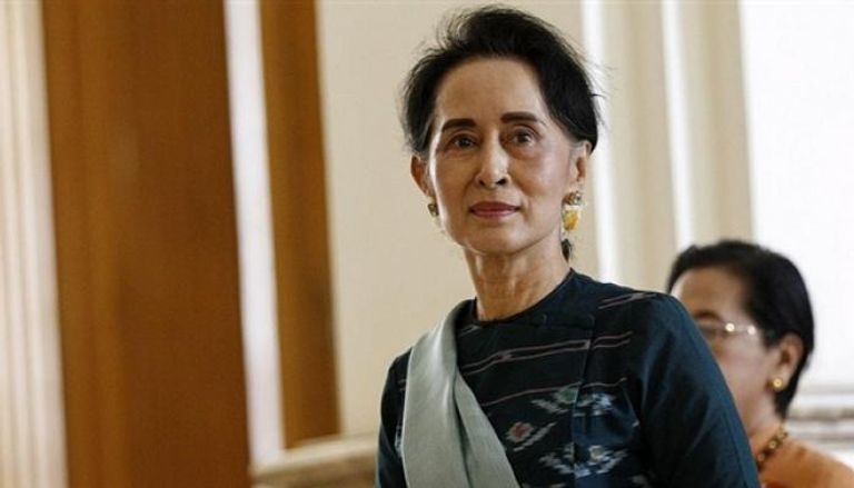 زعيمة ميانمار المخلوعة أونج سان سو تشي