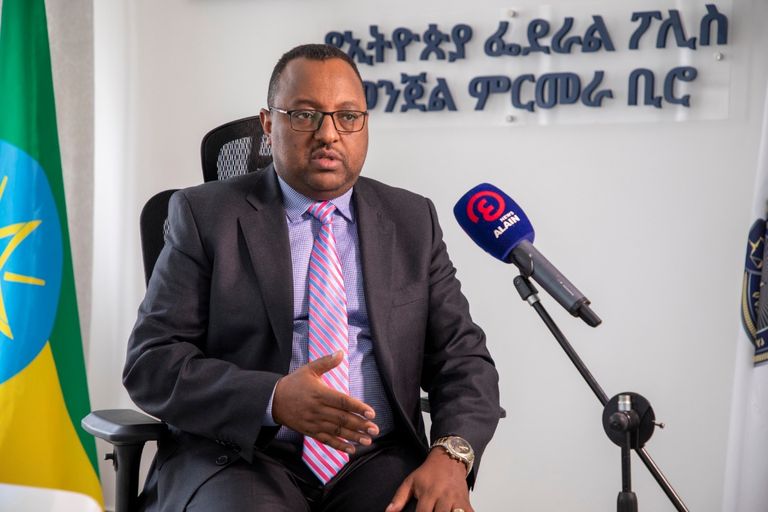 نائب مفوضية الشرطة الفيدرالية الإثيوبية زلالم منجستي