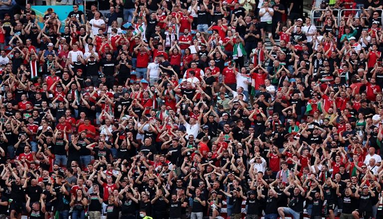 ملعب بوشكاش أرينا خلال مباراة المجر ضد البرتغال من مواجهة المجر ضد البرتغال في يورو 2020