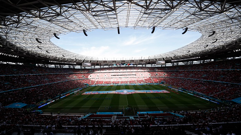 ملعب بوشكاش أرينا خلال مباراة المجر ضد البرتغال من مواجهة المجر ضد البرتغال في يورو 2020