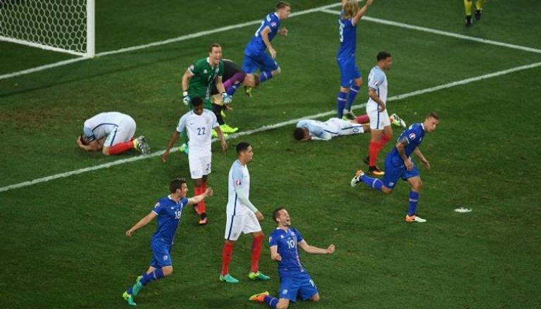 إنجلترا ضد أيسلندا في يورو 2016