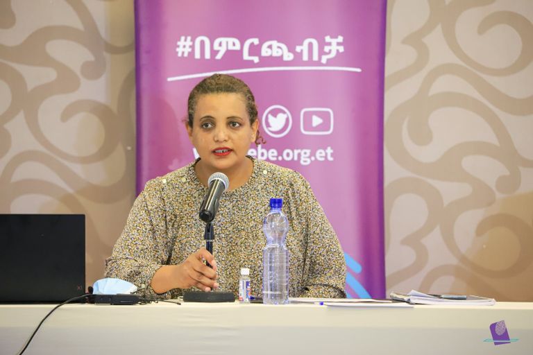 برتكان ميدكسا رئيسة مجلس الانتخابات الإثيوبي
