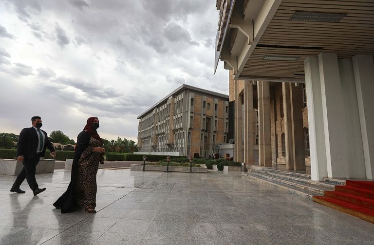 رئيسة برلمان كردستان العراق ريواز فائق (الفرنسية)