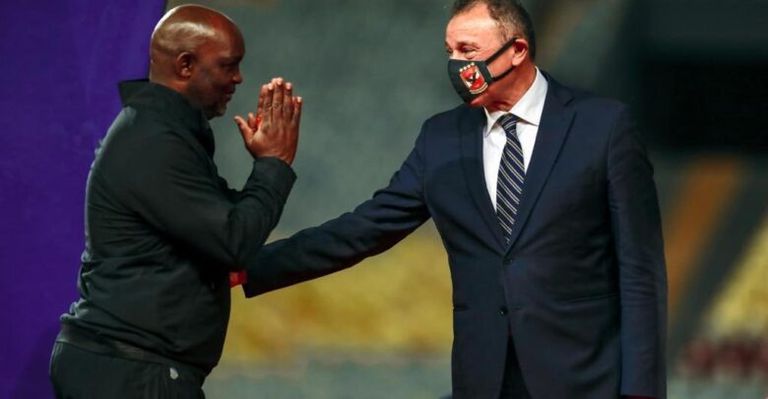 موسيماني والخطيب الأهلي المصري ضد الترجي التونسي