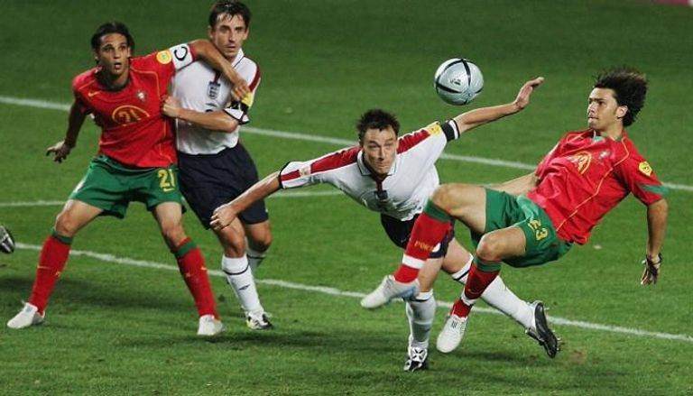 البرتغال وإنجلترا في يورو 2004