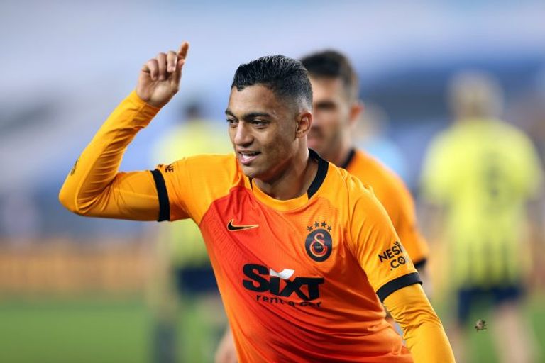 مصطفى محمد مهاجم منتخب مصر الأولمبي