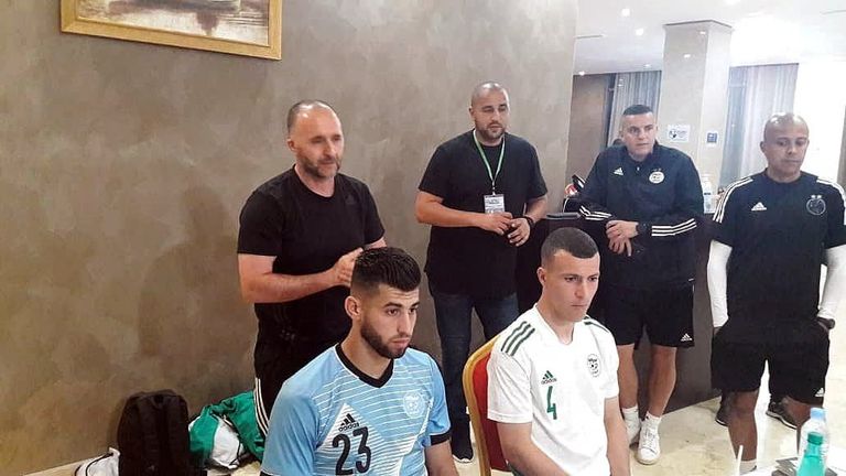 جمال بلماضي منتخب الجزائر للمحليين