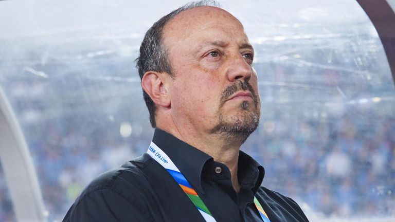 بينيتيز جماهير إيفرتون