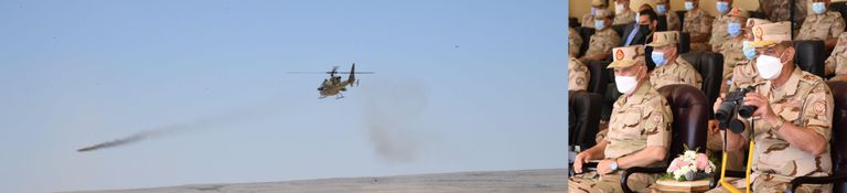 جانب من مناورة رعد5