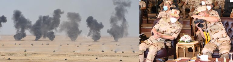 جانب من مناورة رعد5