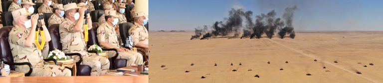 جانب من مناورة رعد5