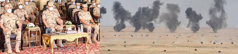 جانب من مناورة رعد5