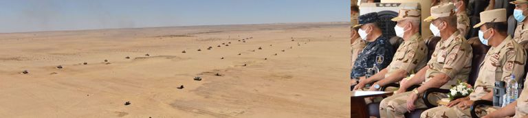 جانب من مناورة رعد5