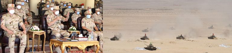 جانب من مناورة رعد5