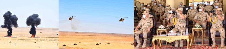 جانب من مناورة رعد5