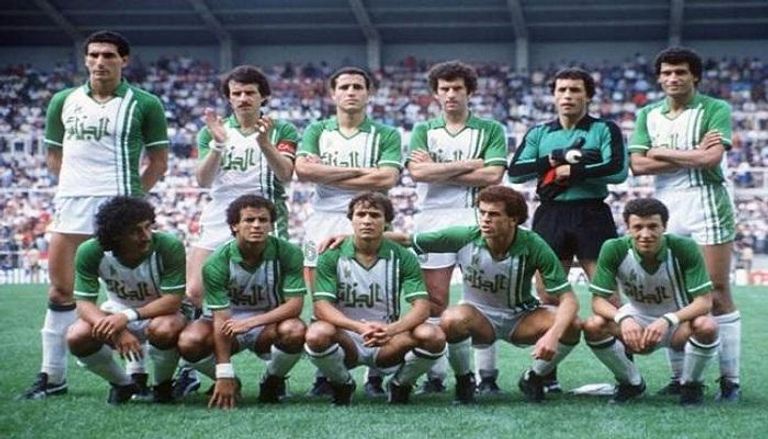 منتخب الجزائر في 1982 