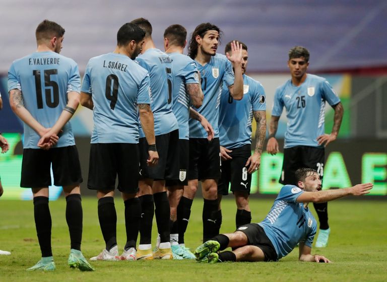 من مباراة الأرجنتين وأوروجواي من مباراة الأرجنتين وأوروجواي