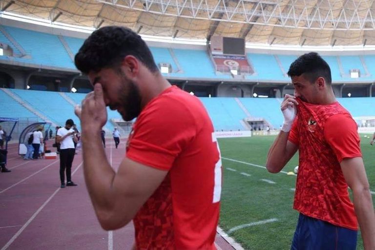 من مباراة الترجي والأهلي من مباراة الترجي والأهلي