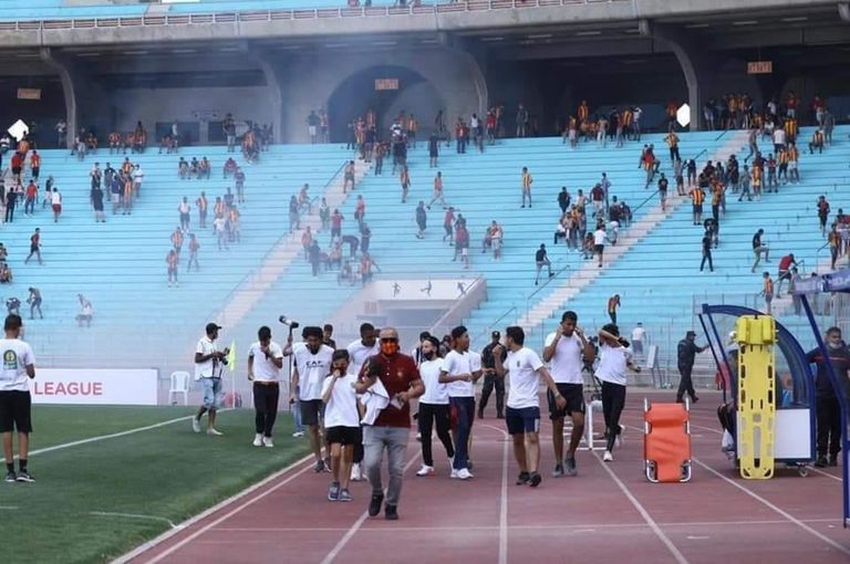 من مباراة الترجي والأهلي من مباراة الترجي والأهلي