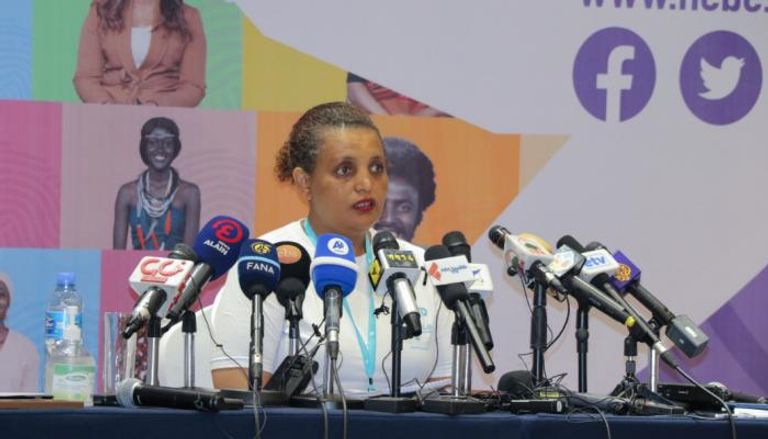 صورة لرئيسة مجلس الانتخابات الإثيوبي