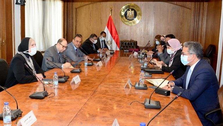 جانب من الاجتماع  إكسبو دبي 2020