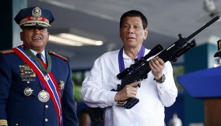  الرئيس الفلبيني رودريجو دوتيرتي