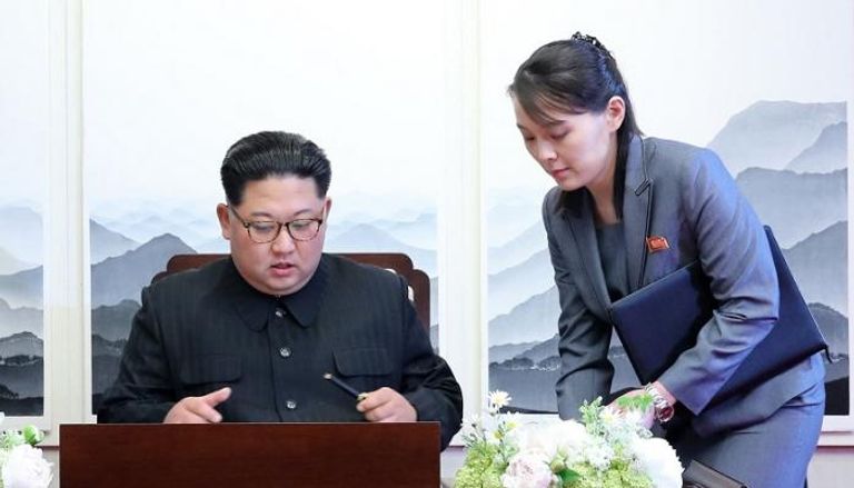 زعيم كوريا الشمالية وشقيقته (الفرنسية)