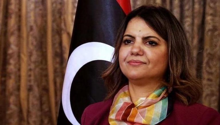 وزيرة الخارجية الليبية نجلاء المنقوش 