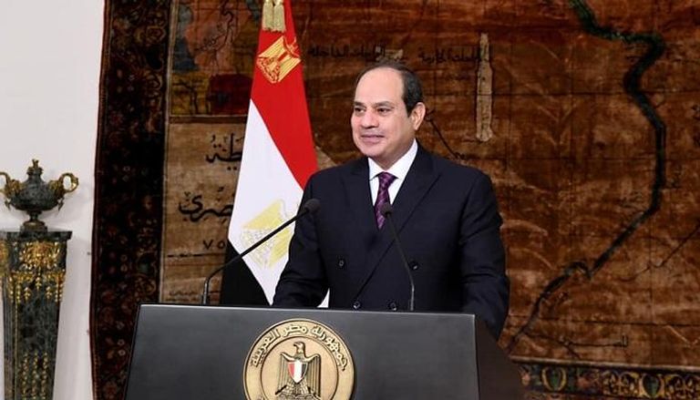  الرئيس المصري عبدالفتاح السيسي 