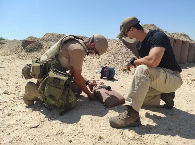 جنود أتراك يدربون المليشيات الليبية